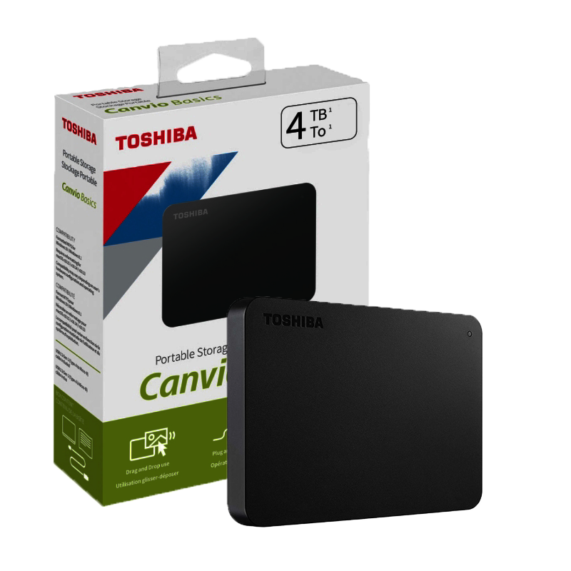 TOSHIBA   EXTERNO 4TR  CANVIO BASICS  HDTB510