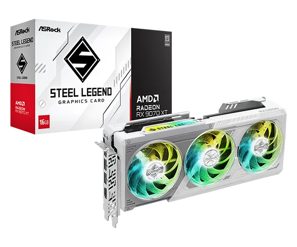 ASROCK CHALLENGER RX 9070XT OC WH 16GB