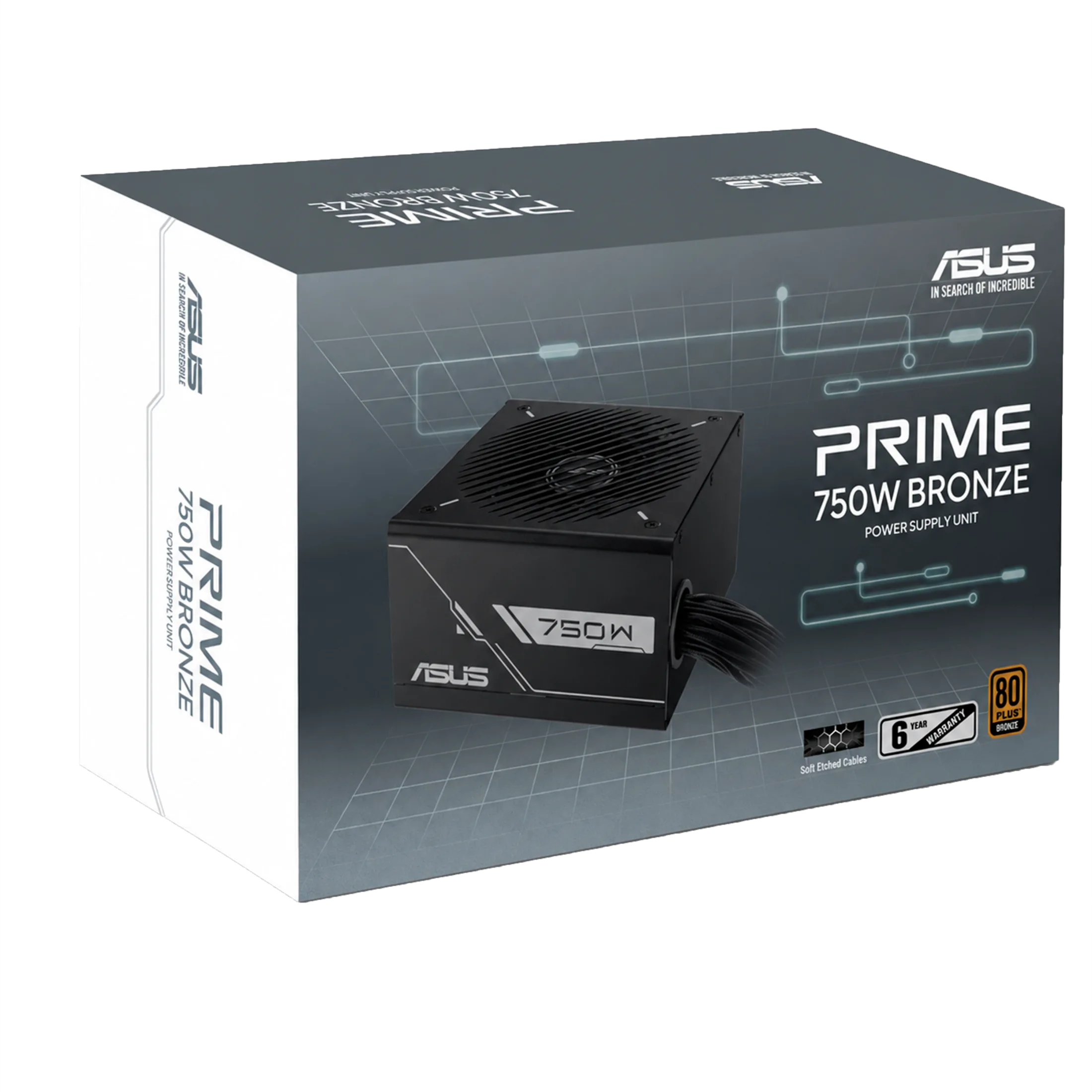 ASUS PRIME 750W 80+PLUS Bronce