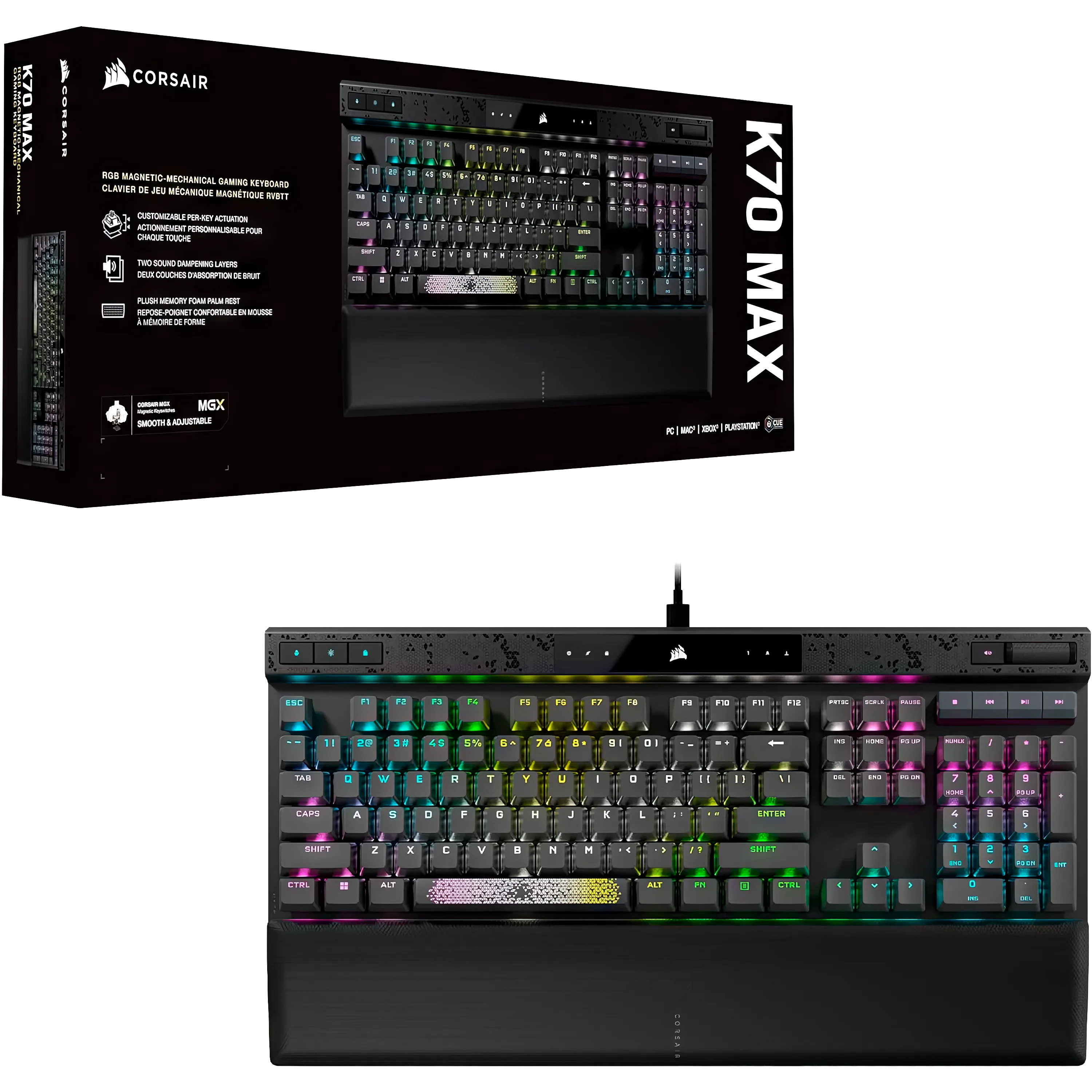 CORSAIR K70 Max RGB Magnetic