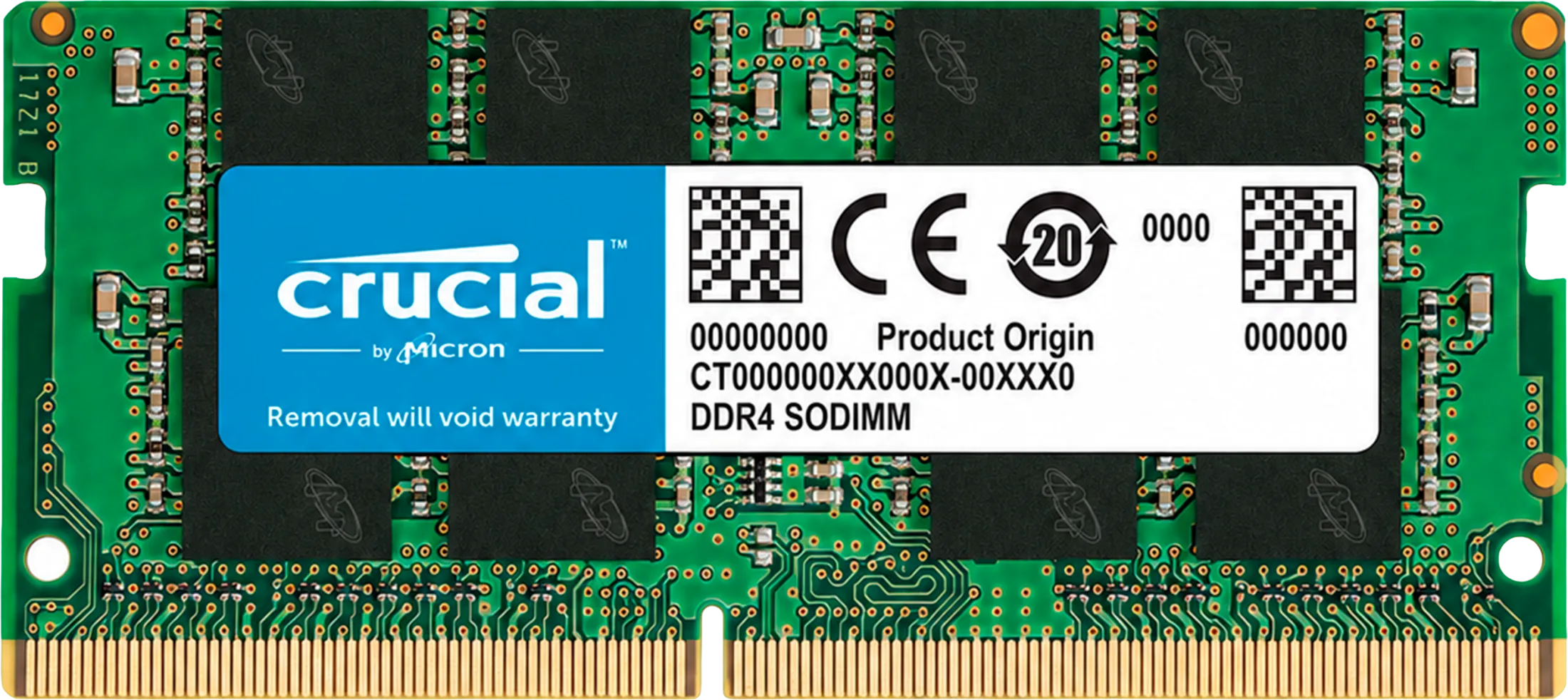 CRUCIAL 16GB 3200MHZ/DDR4 PORTATIL