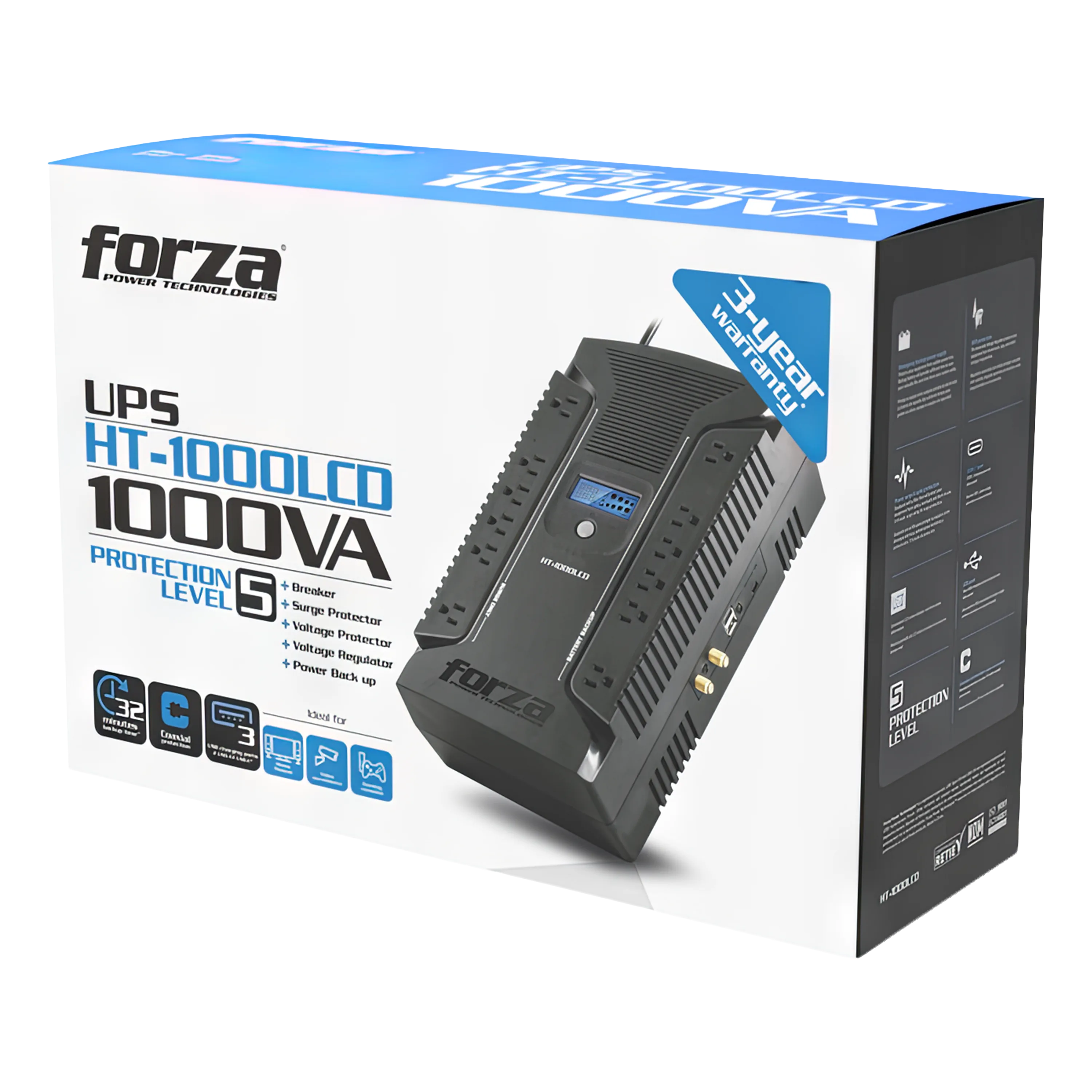 FORZA UPS 1000VA 600W