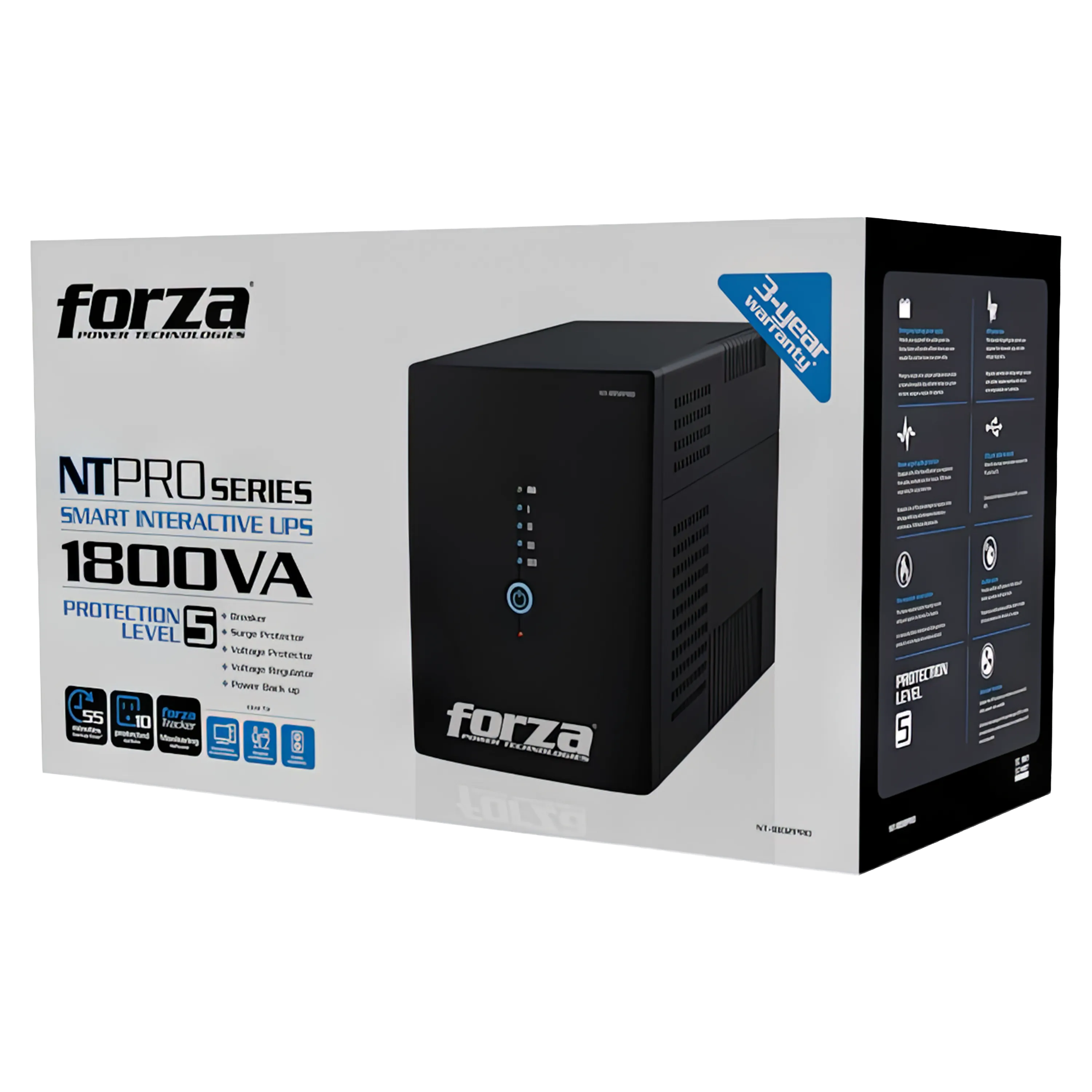 FORZA UPS Interactivo NTPRO 1800VA 900W