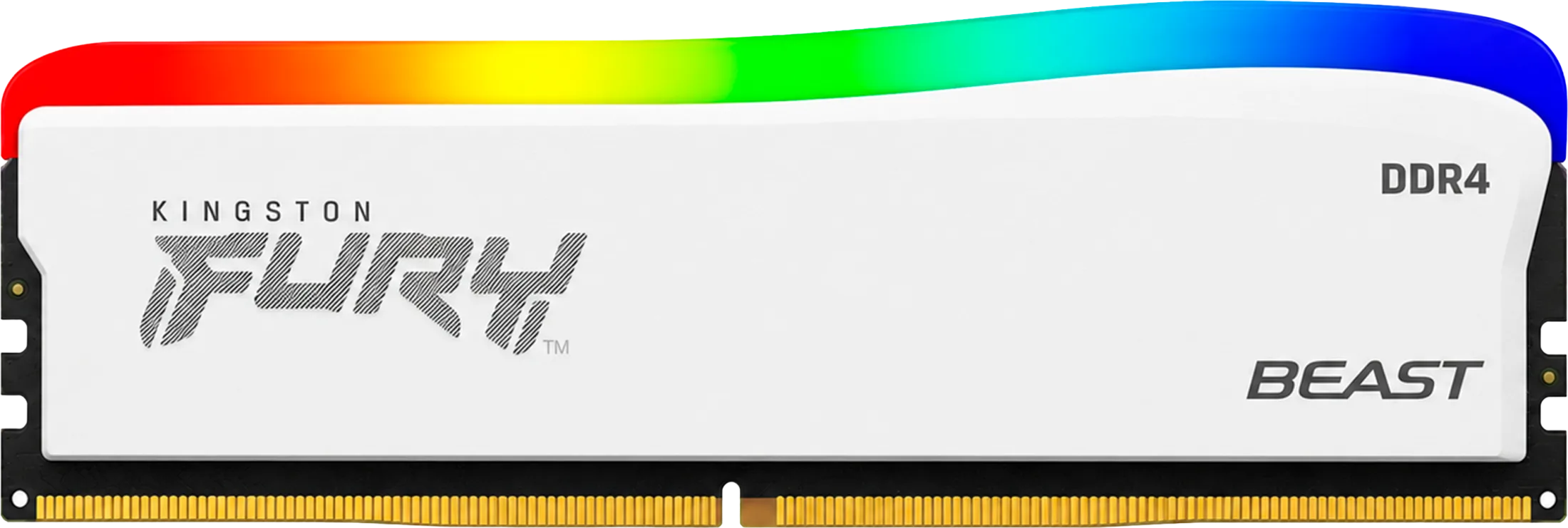 KINGSTON FURY BEAST WHITE 8GB 3200MHZ/DDR4 (RGB) 8G3200WHITE