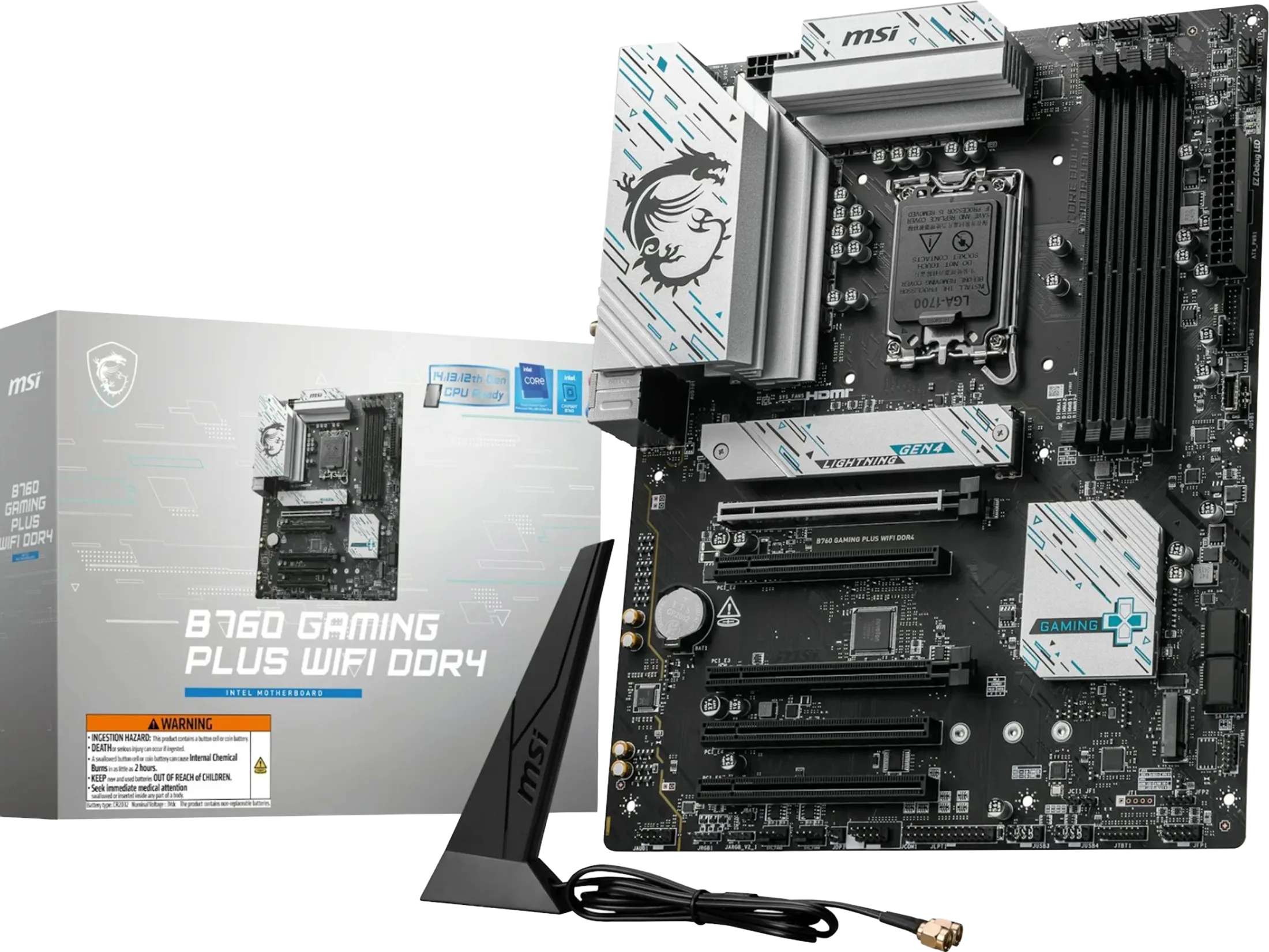 MSI B760M GAMING PLUS WIFI (WH)