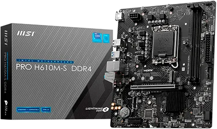 MSI PRO H610M-S D4
