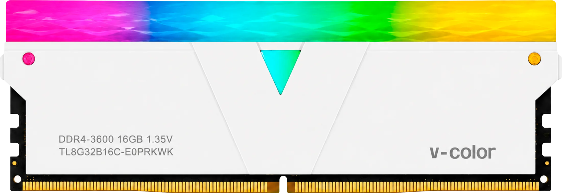 PRISM PRO RGB (2X16) 32GB WH 3600MHZ/DDR4 (RGB) OFERTA PRISM3600 WH