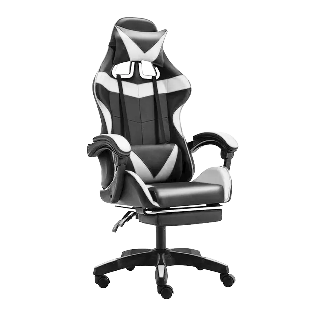 RODCAZ Silla Gamer White Black