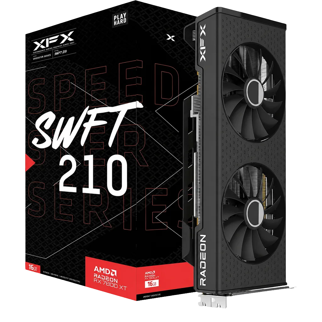 XFX SWIFT 210 RX 7800 XT OC GAMING 16GB