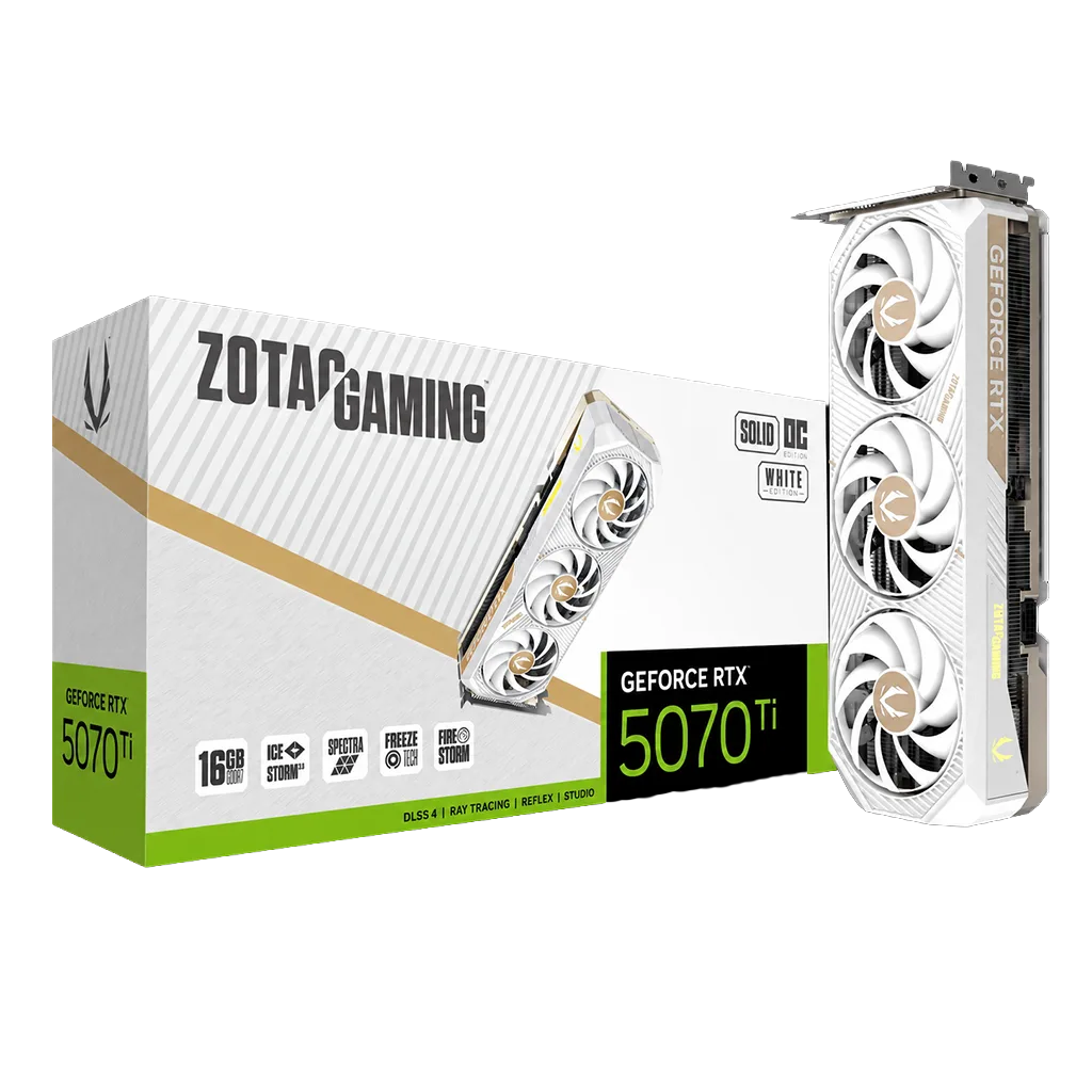 ZOTAC GAMING RTX 5070Ti OC WHI 16GB