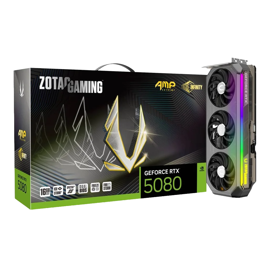 ZOTAC GAMING RTX 5080 AMP 16GB